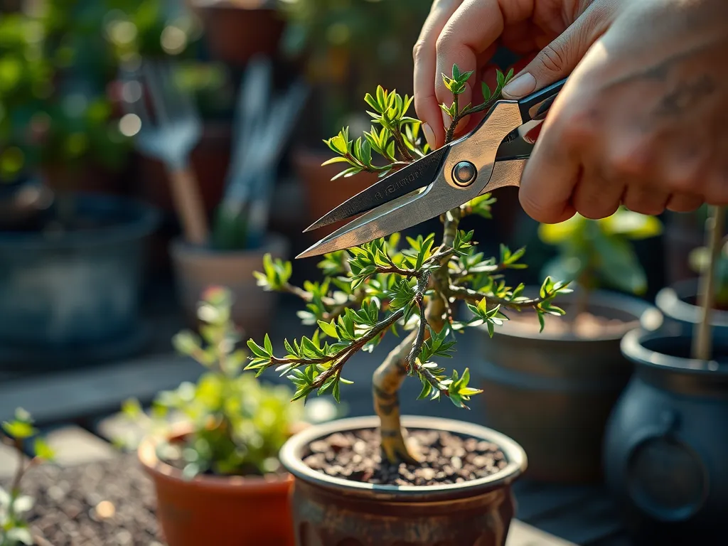 Jak przycinać tuje na bonsai?