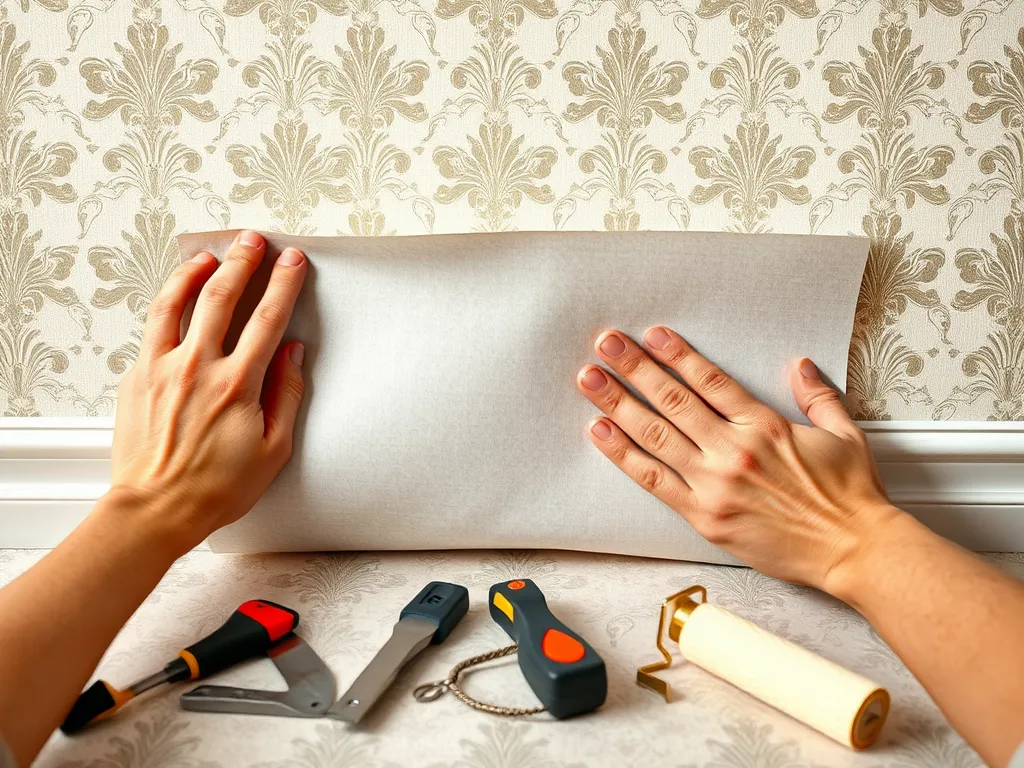 Jak kłaść tapetę na flizelinie?