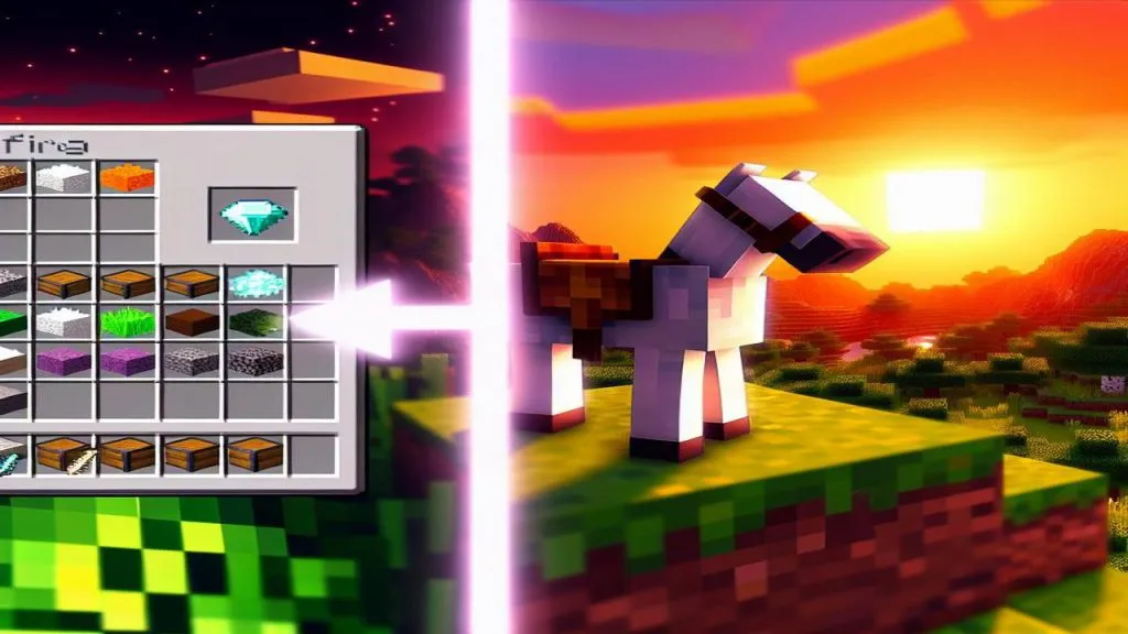 Jak zrobić siodło w Minecraft?