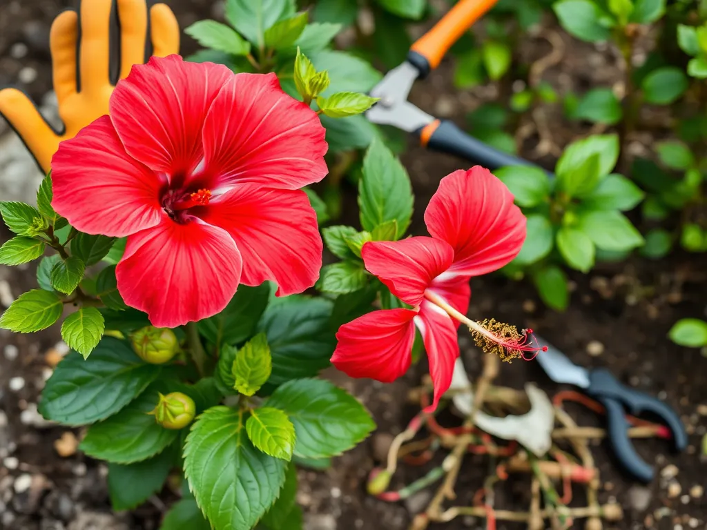 Jak przycinać hibiskusa ogrodowego?