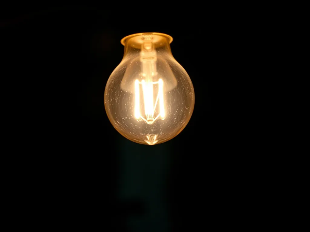 Dlaczego żarówka świeci po wyłączeniu?