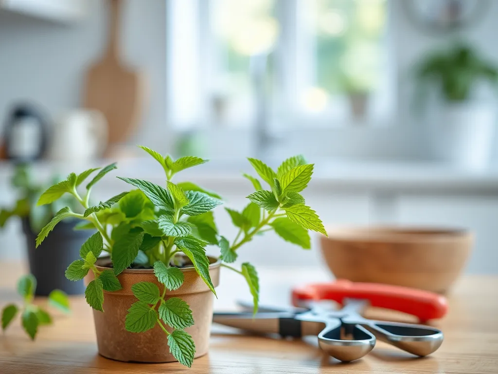 Jak przycinać miętę w doniczce?