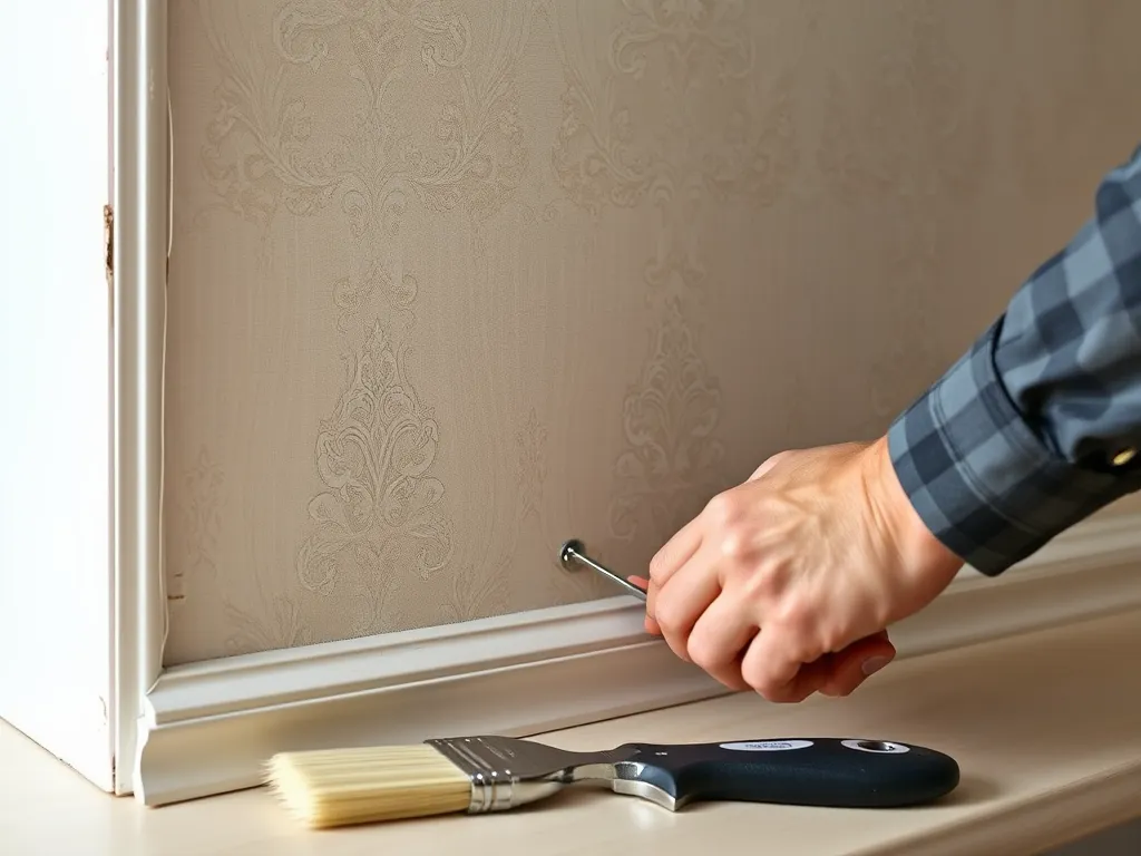 Jak kłaść tapetę w narożnikach?