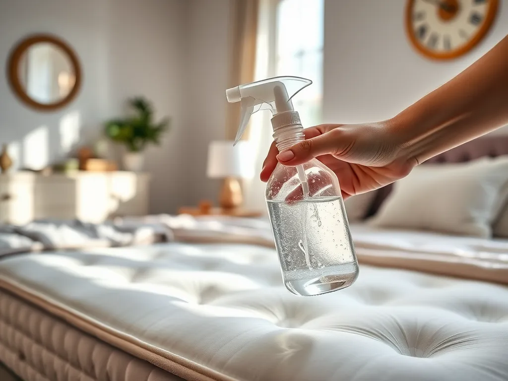 Jak wyprać materac z moczu?