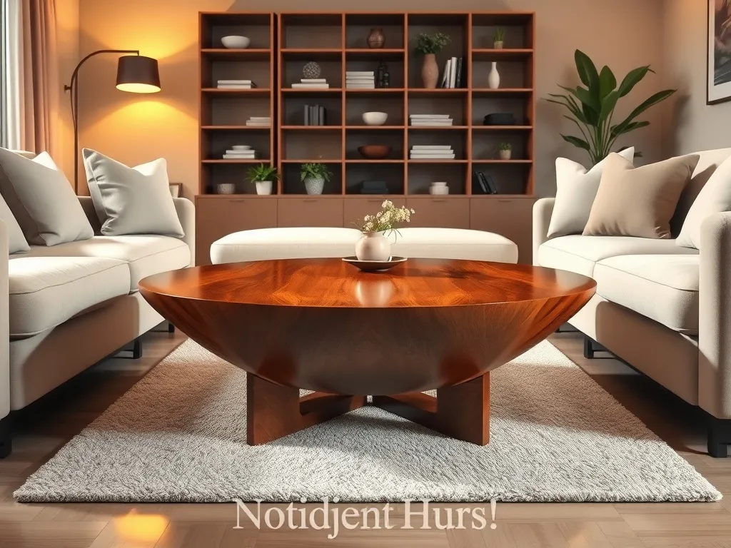 Stolik kawowy w kształcie łezki – jak wybrać designerski mebel, który odmieni Twoje wnętrze