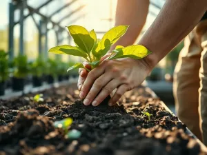 Zbliżenie na brązowe tarczniki żerujące na łodydze rośliny doniczkowej, ukazujące charakterystyczne objawy ich obecności.